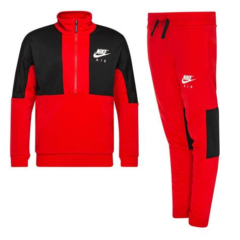 nike air jogginganzug herren rot|Sportswear Rot Trainingsanzüge (2) .